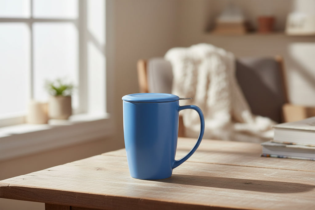 FORLIFE Tea Mug with Infuser & Lid 15 oz.