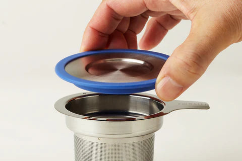 FORLIFE Brew-in-Mug Extra-fine Tea Infuser with Lid