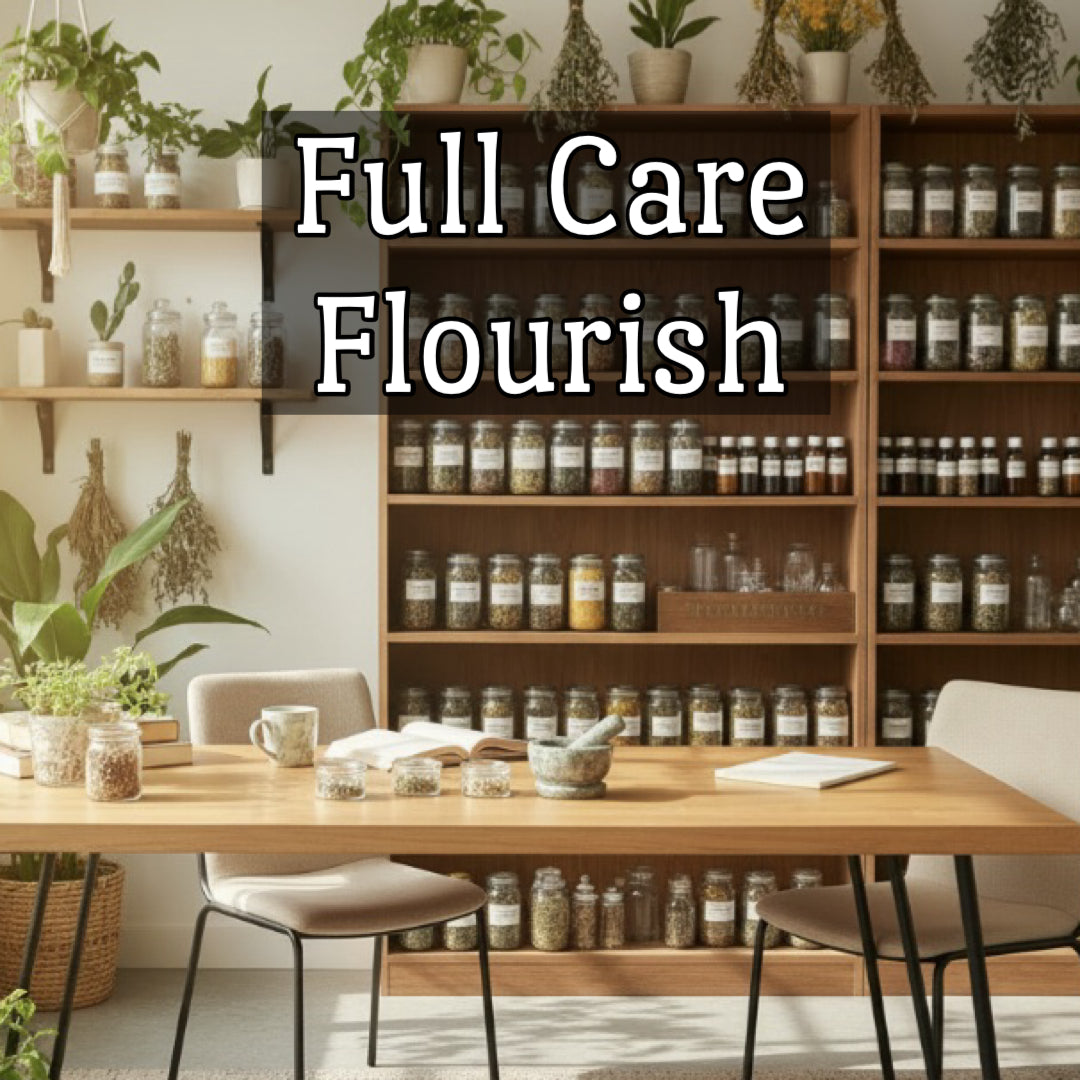 Full Care Flourish Consultation Package- Includes a Full Intake + 3 Follow-ups + Herbs Included