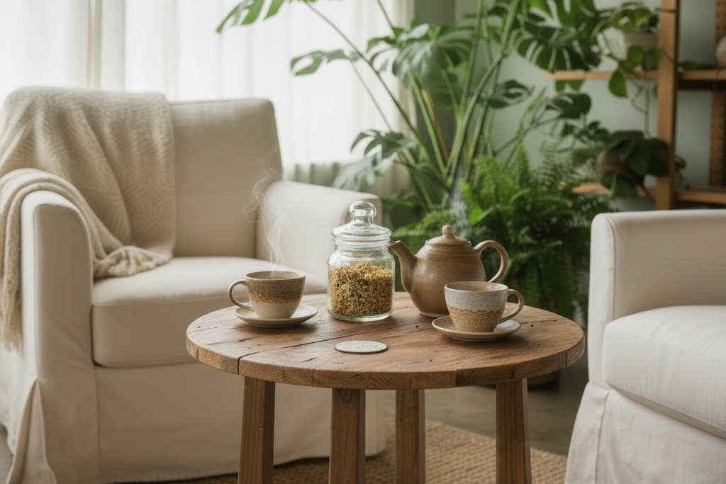 tighter on the space with the words "60 Minute Follow-up Herbal Consultation" on the picture